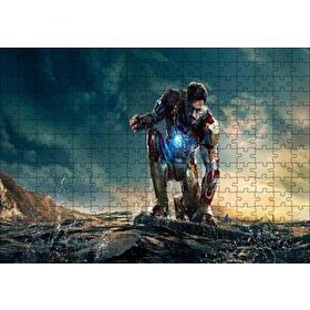 Cakapuzzle Tony Stark Ayağa Kalkıyor 120 Parça Ahşap Puzzle