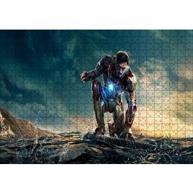 Cakapuzzle Tony Stark Ayağa Kalkıyor Mdf 500 Parça Puzzle