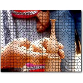 Cakapuzzle Toprak Çömlek Yapan Eller Mdf 1000 Parça Puzzle