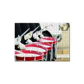 Cakapuzzle Trampetler Kırmızı Ahşap 255 Parça Puzzle