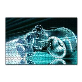 Cakapuzzle Tron Legacy Motor ve Sürücüsü 120 Parça Ahşap Puzzle
