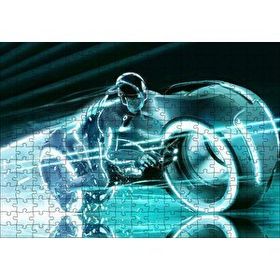 Cakapuzzle Tron Legacy Motor ve Sürücüsü 120 Parça Ahşap Puzzle