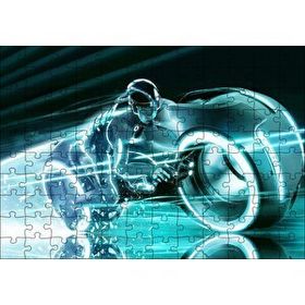 Cakapuzzle Tron Legacy Motor ve Sürücüsü 120 Parça Ahşap Puzzle