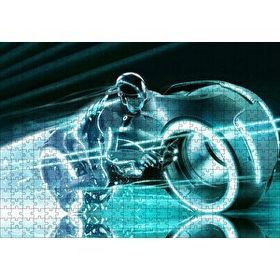 Cakapuzzle Tron Legacy Motor ve Sürücüsü 120 Parça Ahşap Puzzle