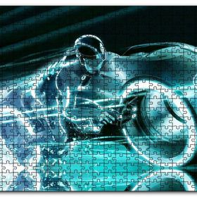 Cakapuzzle Tron Legacy Motor ve Sürücüsü Mdf 120 Parça Puzzle