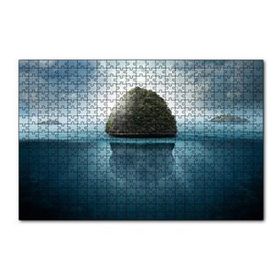Cakapuzzle Tropikal Kurukafa Adası 120 Parça Ahşap Puzzle