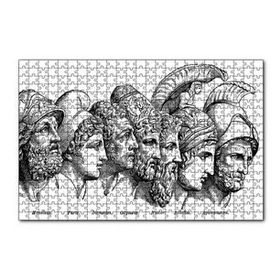 Cakapuzzle Truva Savaşı Kahramanları 120 Parça Ahşap Puzzle
