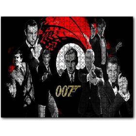 Cakapuzzle Tüm James Bondlar Bir Arada 255 Parça Puzzle