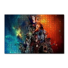 Cakapuzzle Tüm Süper Kahramanlar ve Galaksiler 120 Parça Ahşap Puzzle