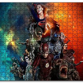Cakapuzzle Tüm Süper Kahramanlar ve Galaksiler Mdf 1000 Parça Puzzle