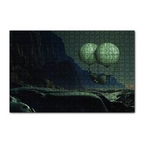 Cakapuzzle Uçan Gemi Fantastik 120 Parça Ahşap Puzzle