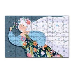 Cakapuzzle Uluslararası Kadınlar Günü Görseli Çizim 120 Parça Ahşap Puzzle
