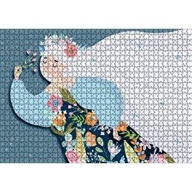 Cakapuzzle Uluslararası Kadınlar Günü Görseli Çizim 120 Parça Ahşap Puzzle