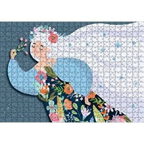 Cakapuzzle Uluslararası Kadınlar Günü Görseli Çizim Mdf 500 Parça Puzzle