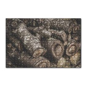Cakapuzzle Üstüste Kütükler 120 Parça Ahşap Puzzle