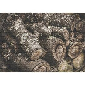Cakapuzzle Üstüste Kütükler 120 Parça Ahşap Puzzle