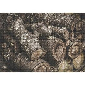Cakapuzzle Üstüste Kütükler 120 Parça Ahşap Puzzle