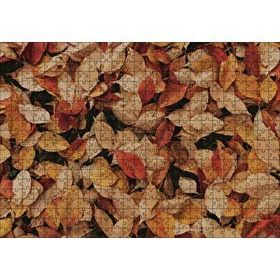 Cakapuzzle Üstüste Sonbahar Yaprakları 120 Parça Ahşap Puzzle