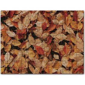 Cakapuzzle Üstüste Sonbahar Yaprakları 120 Parça Puzzle