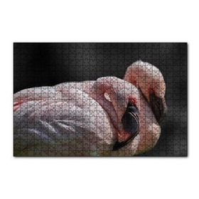 Cakapuzzle Uyuklayan Flamingolar 120 Parça Ahşap Puzzle