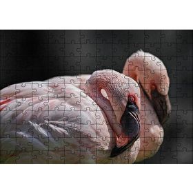 Cakapuzzle Uyuklayan Flamingolar Mdf 120 Parça Puzzle