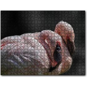 Cakapuzzle Uyuklayan Flamingolar Mdf 500 Parça Puzzle