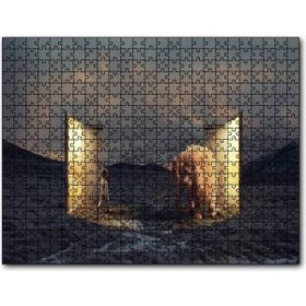 Cakapuzzle Uyurgezer Kız ve Narnia Aslanı 255 Parça Puzzle