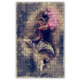 Cakapuzzle Uzakdoğulu Dövüşçü Kadın Ahşap 255 Parça Puzzle