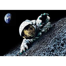 Cakapuzzle Uzay Astronot Gezegen Görseli 120 Parça Ahşap Puzzle
