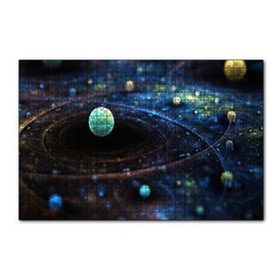 Cakapuzzle Uzay Zaman Görseli 120 Parça Ahşap Puzzle