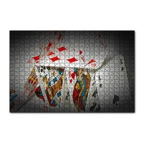 Cakapuzzle Uzun Yeleli Şahlanan At Görseli 120 Parça Ahşap Puzzle