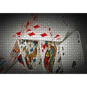 Cakapuzzle Uzun Yeleli Şahlanan At Görseli 120 Parça Ahşap Puzzle