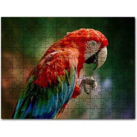 Cakapuzzle Uzun Yeşil Yapraklar ve Sarı Çiçek 500 Parça Puzzle