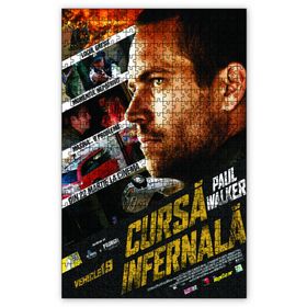 Cakapuzzle Vehicle 19 Film Afiş Ahşap 255 Parça Puzzle