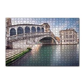 Cakapuzzle Venedik Rialto Köprüsü 120 Parça Ahşap Puzzle