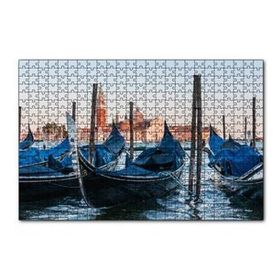Cakapuzzle Venedikte Gondollar 120 Parça Ahşap Puzzle