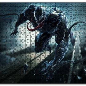 Cakapuzzle Venom Blur Artwork Ahşap 500 Parça Puzzle