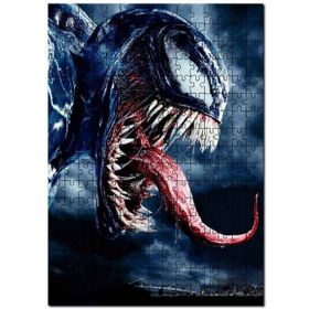Cakapuzzle Venom Filmi Avengers Örümcek Adam Mdf 120 Parça Puzzle