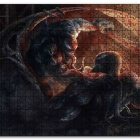 Cakapuzzle Venom Riot Cenin Artwork Mdf 120 Parça Puzzle