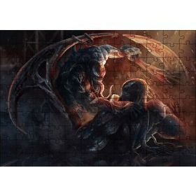 Cakapuzzle Venom Riot Cenin Artwork Mdf 120 Parça Puzzle