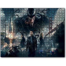 Cakapuzzle Venom Tom Hardy Michelle Williams Ahşap 1000 Parça Puzzle