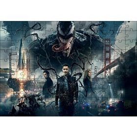 Cakapuzzle Venom Tom Hardy Michelle Williams Mdf 120 Parça Puzzle
