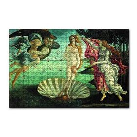Cakapuzzle Venüs ün Yaratılışı 120 Parça Ahşap Puzzle