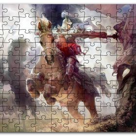 Cakapuzzle Video Oyunları Might And Magic Kahramanları Mdf 120 Parça Puzzle