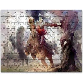 Cakapuzzle Video Oyunları Might And Magic Kahramanları Mdf 120 Parça Puzzle