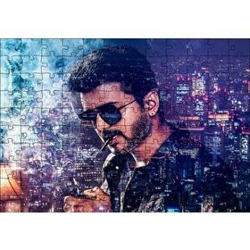 Cakapuzzle Vijay Sarkar Tamil 120 Parça Ahşap Puzzle