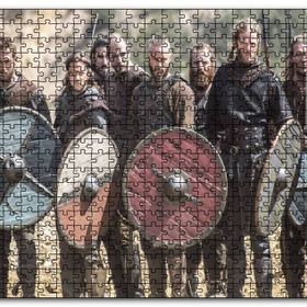 Cakapuzzle Viking Oyuncular Görseli Mdf 1000 Parça Puzzle