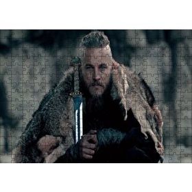 Cakapuzzle Viking Travis Fimmel 120 Parça Ahşap Puzzle