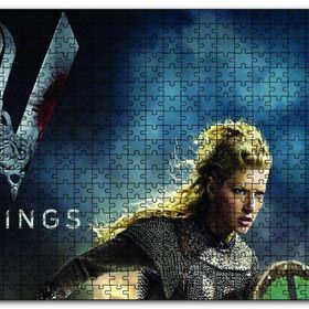 Cakapuzzle Vikingler Katheryn Winnick Mdf 500 Parça Puzzle