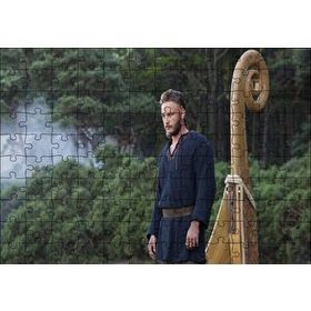 Cakapuzzle Vikingler Ragnar Gemide 120 Parça Ahşap Puzzle